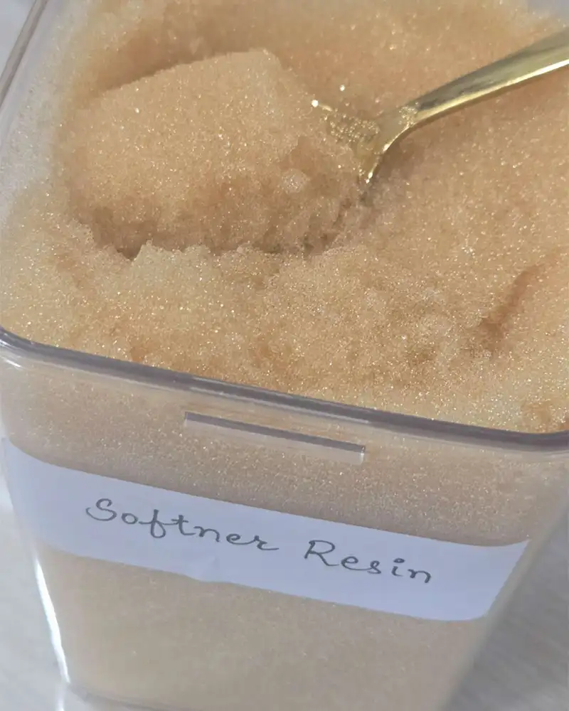 Softener Resin Manufacturers